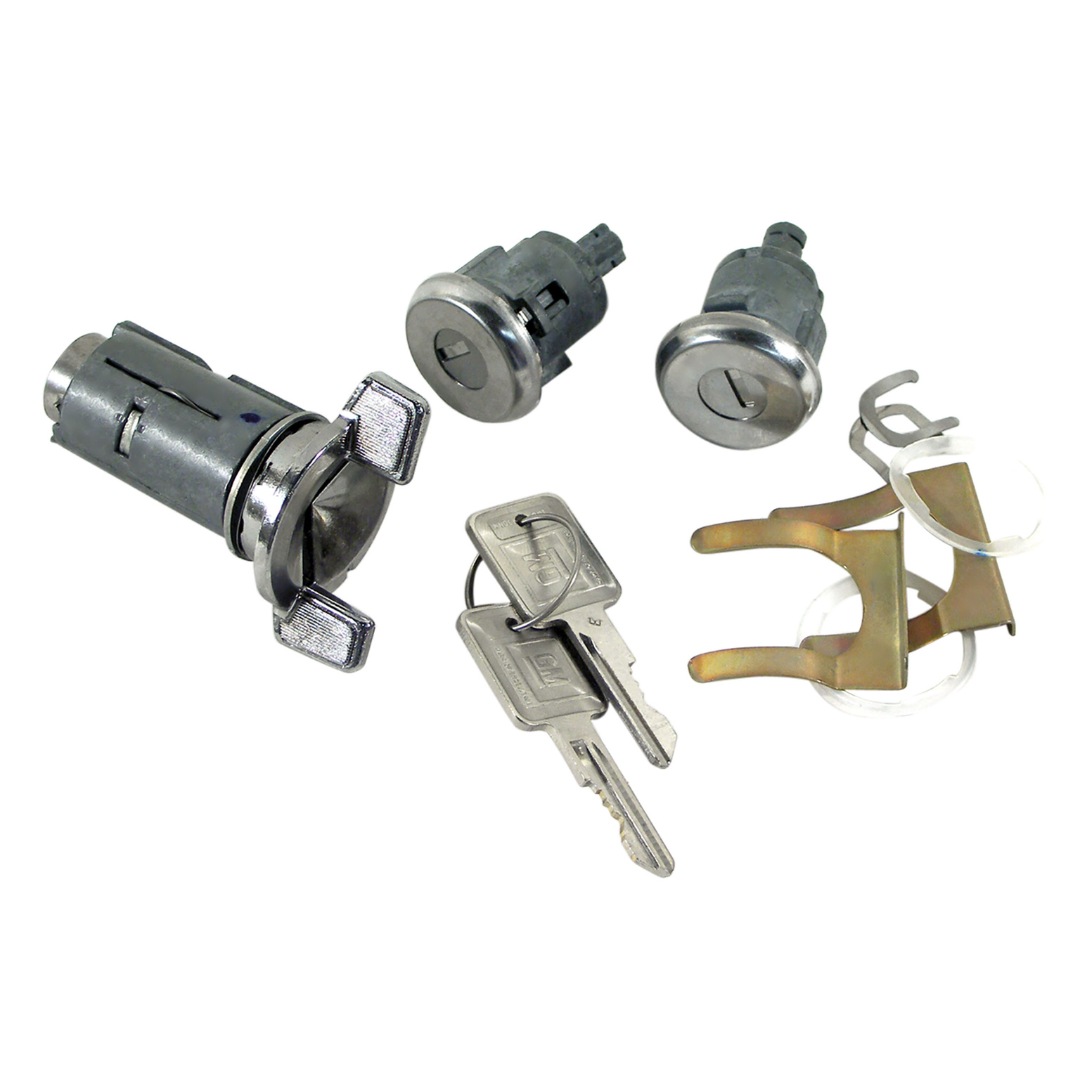 C3 1979-1982 Corvette Lock Set Ignition/Doors W/Electric Locks - CA