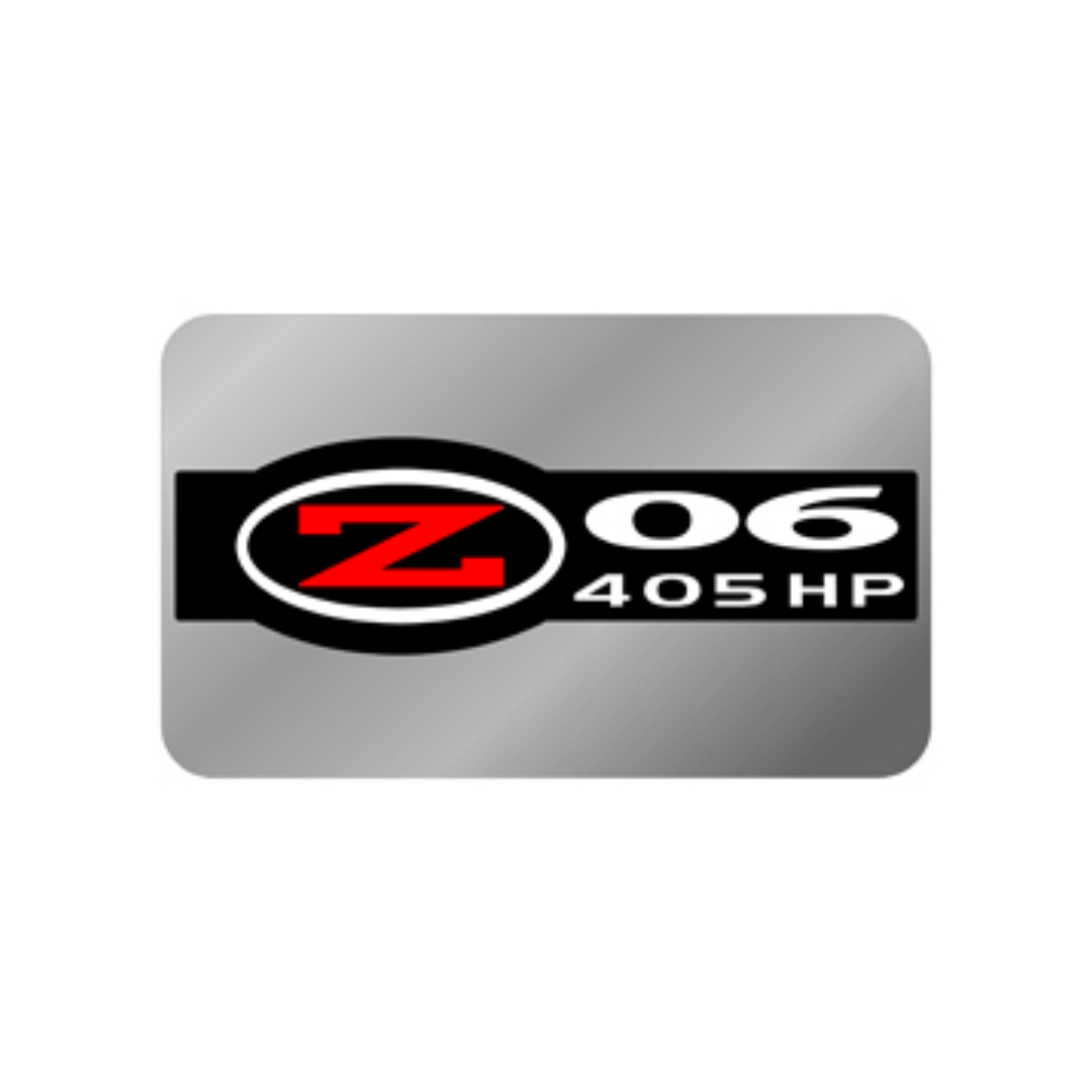 Chevrolet Corvette Stainless Steel ZO6 405HP Rear Enhancer