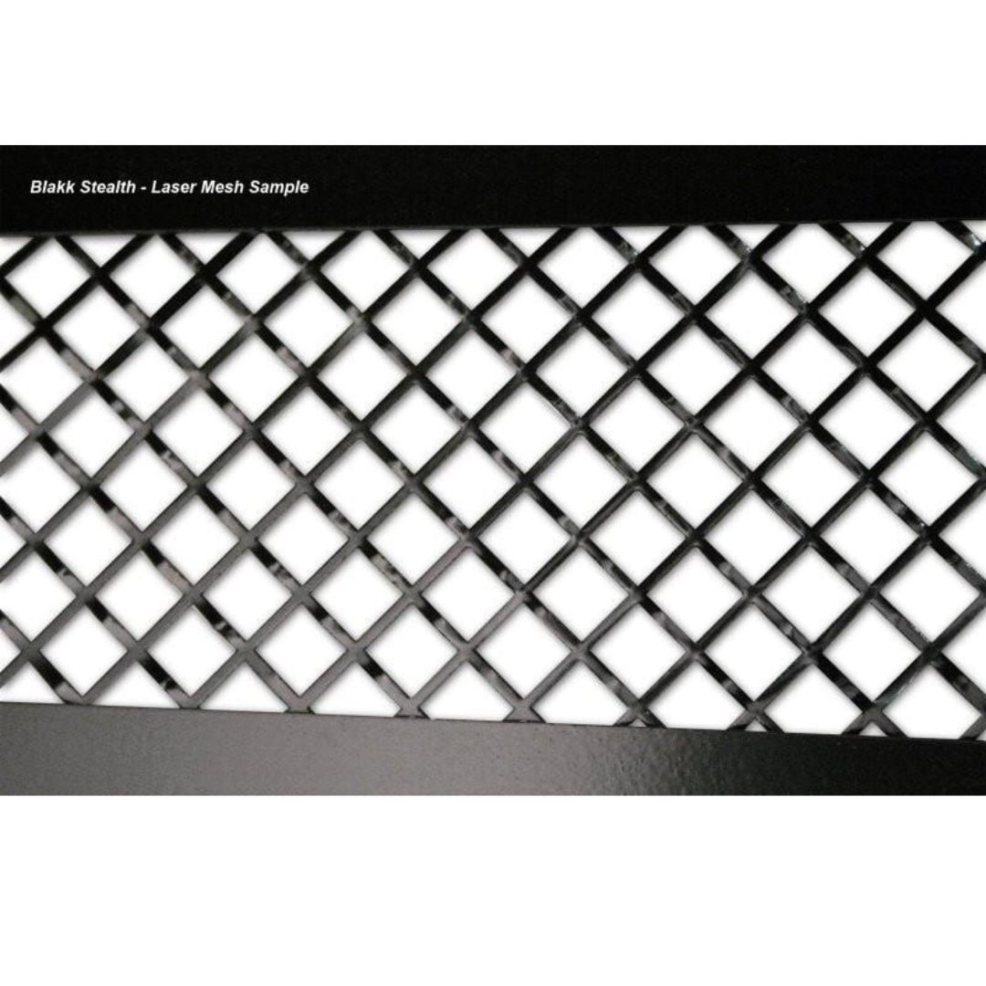 C6 Corvette Reverse Light Grilles "Blakk Stealth" Laser Mesh