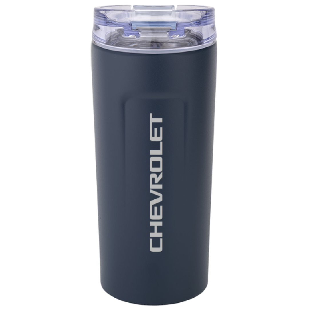 Chevrolet Script Navy Insulated Tumbler