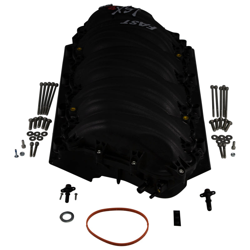Red Engine Intake FAST 2008-2013 Chevrolet C6 Corvette LSXR 102MM Rect Port Intake Manif