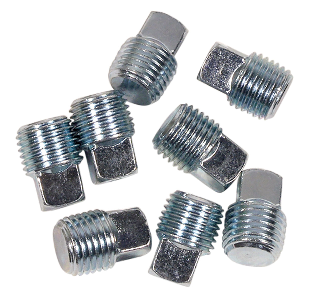 1966-1979 Corvette Exhaust Manifold Emission Hole Plugs 8 Piece-33734-Corvette-Store-Online