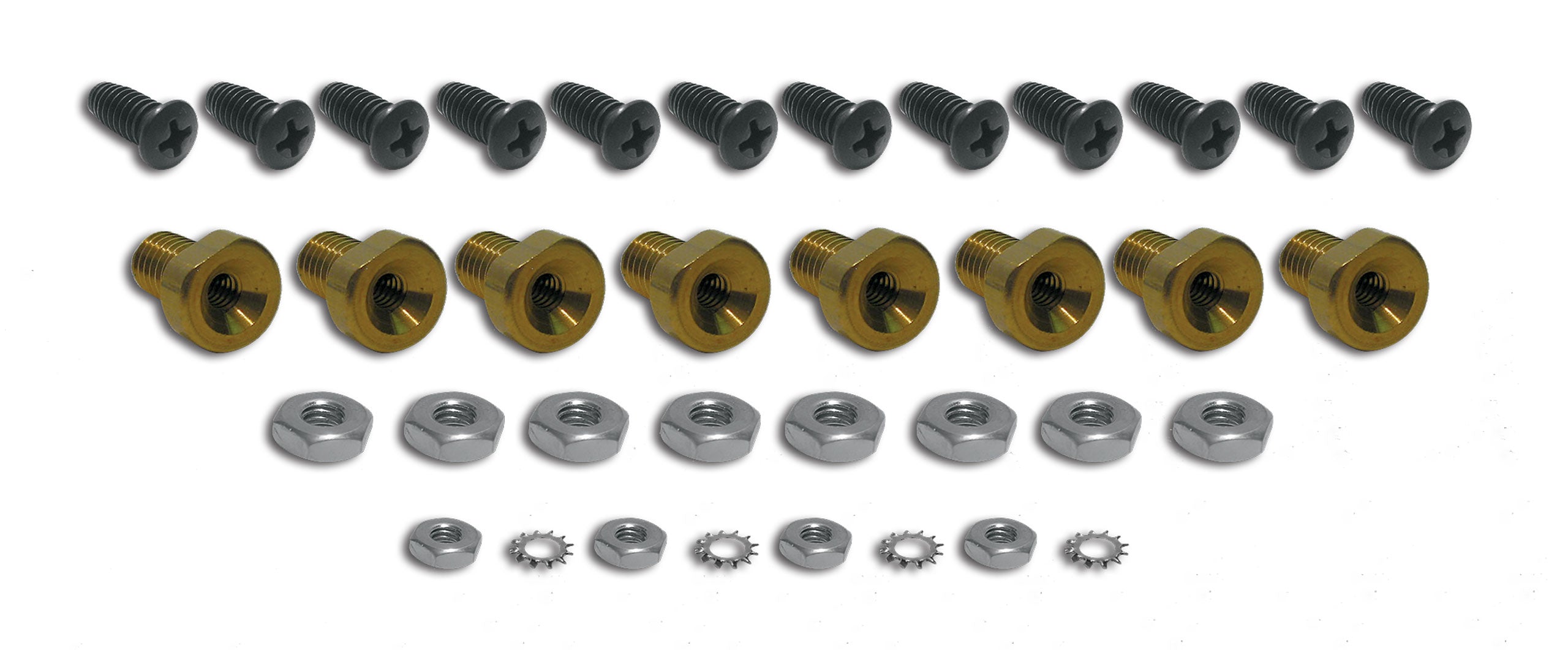 C3 Corvette Rocker Panel C3 Corvette 1970-1982 Rocker Panel Mount Repair Kit With Screws ...