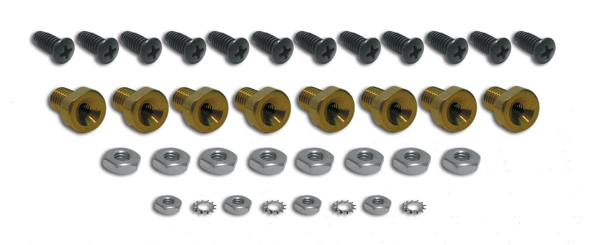 1970-1982 Corvette Rocker Panel Mount Repair Kit W/Screws-33751-Corvette-Store-Online