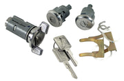 1979-1982 Corvette Lock Set Ignition/Doors W/Electric Locks-33933-Corvette-Store-Online
