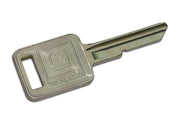 1970-1982 Corvette Key Blank. Square J (70,74,78,82) - CA-33937-Corvette-Store-Online