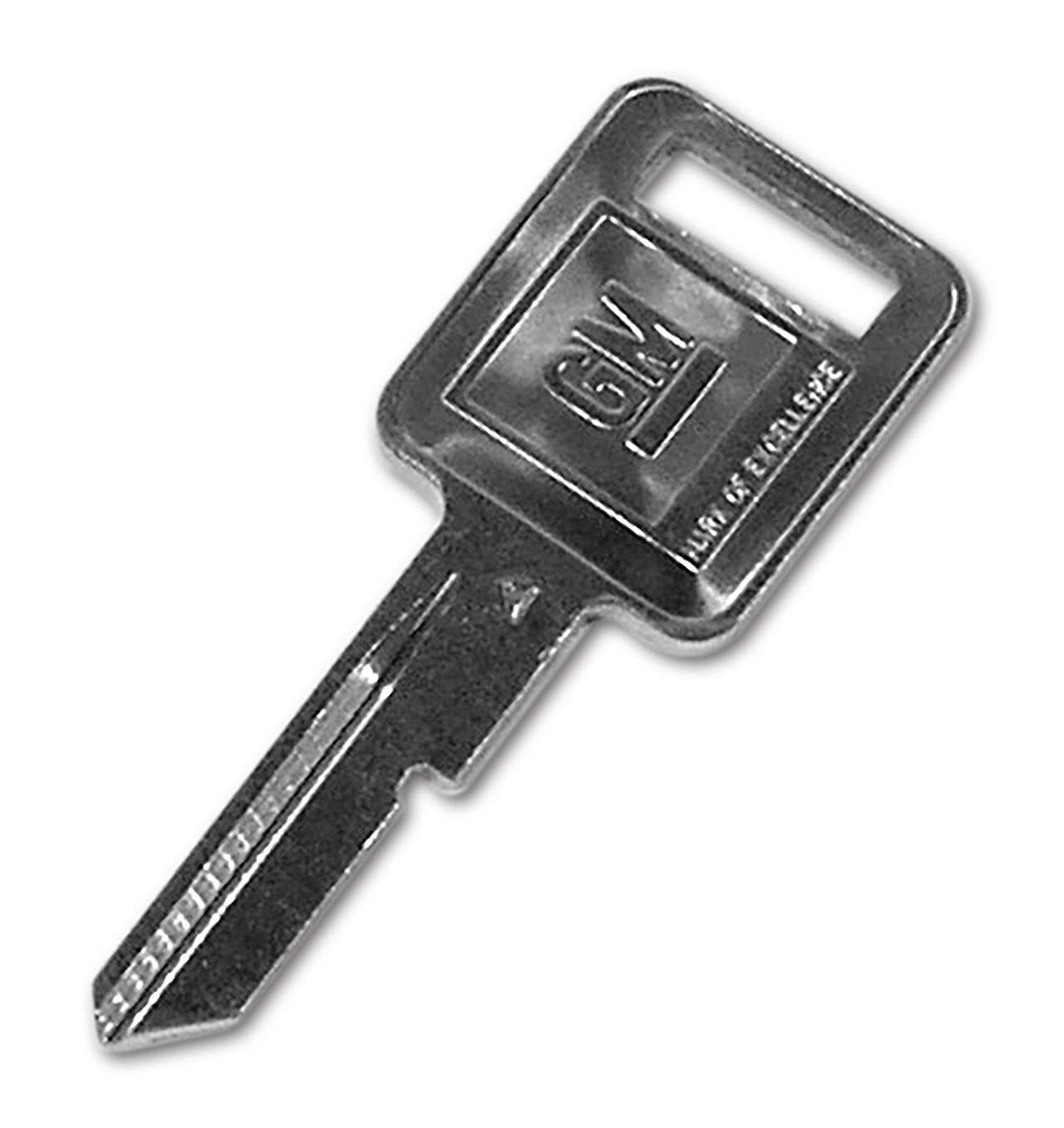 1971-1979 Corvette Key Blank. Square A (71,75,79) - CA-33939-Corvette-Store-Online
