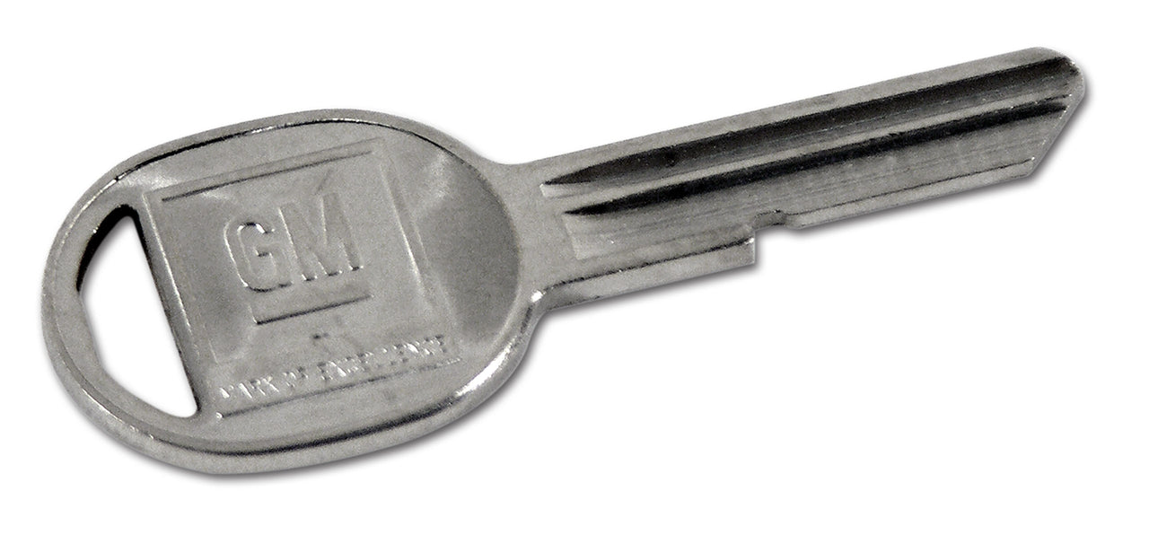 1971-1979 Corvette Key Blank. Oval B (71,75,79) - CA-33940-Corvette-Store-Online