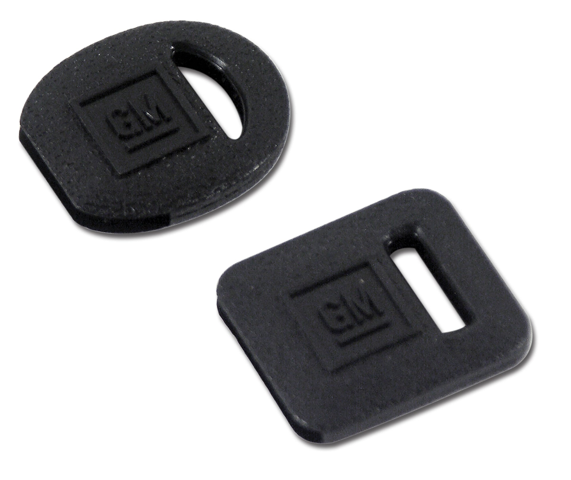 1969-1996 Corvette Key Head Covers. Black - Square & Oval - CA-33943-Corvette-Store-Online