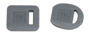 1969-1996 Corvette Key Head Covers. Gray - Square & Oval - CA-33944-Corvette-Store-Online