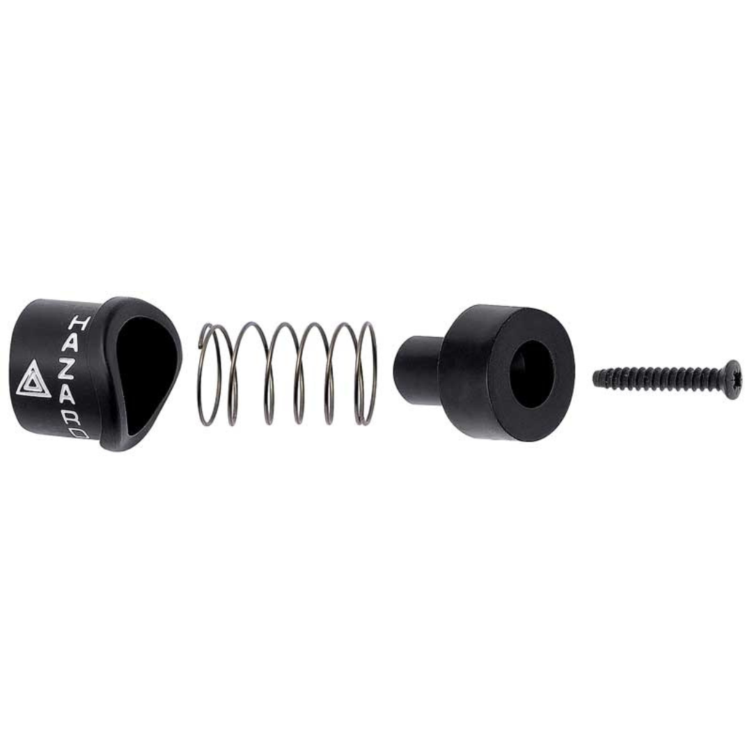 1977-1993 Corvette Hazard Knob Kit - Includes Button, Knob, Spring, Screw - CA