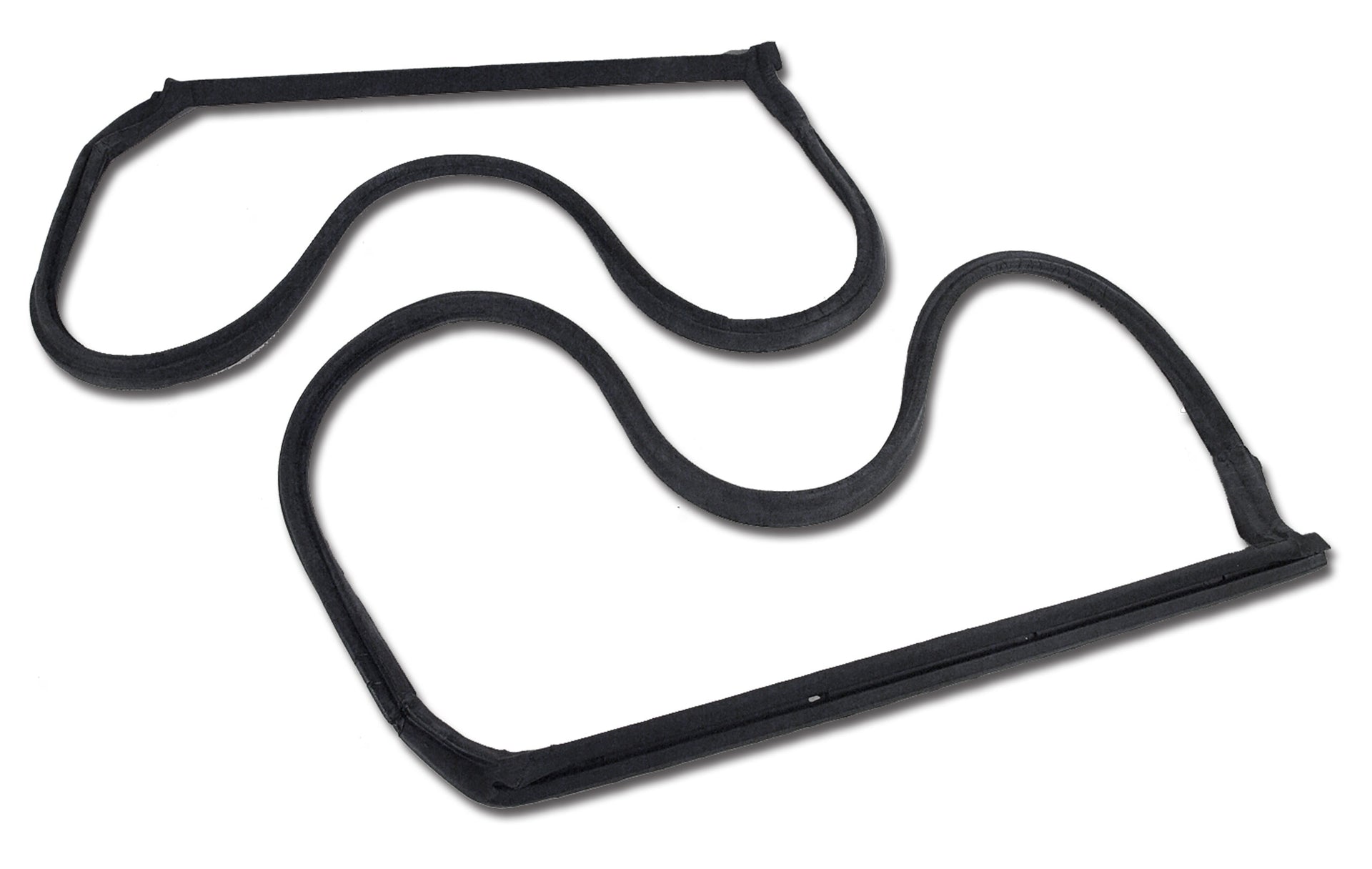 1977-1982 Corvette Weatherstrip T-Tops - 1977 Late Latex-34606-Corvette-Store-Online