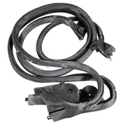 1984-1996 Corvette Weatherstrip - Door Mains Latex-34612-Corvette-Store-Online