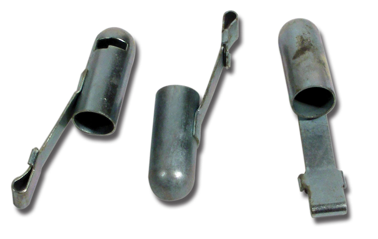 1963-1967 Corvette Air Conditioning Indicator Bulb Metal Sockets & Shades 3 Piece-34653-Corvette-Store-Online