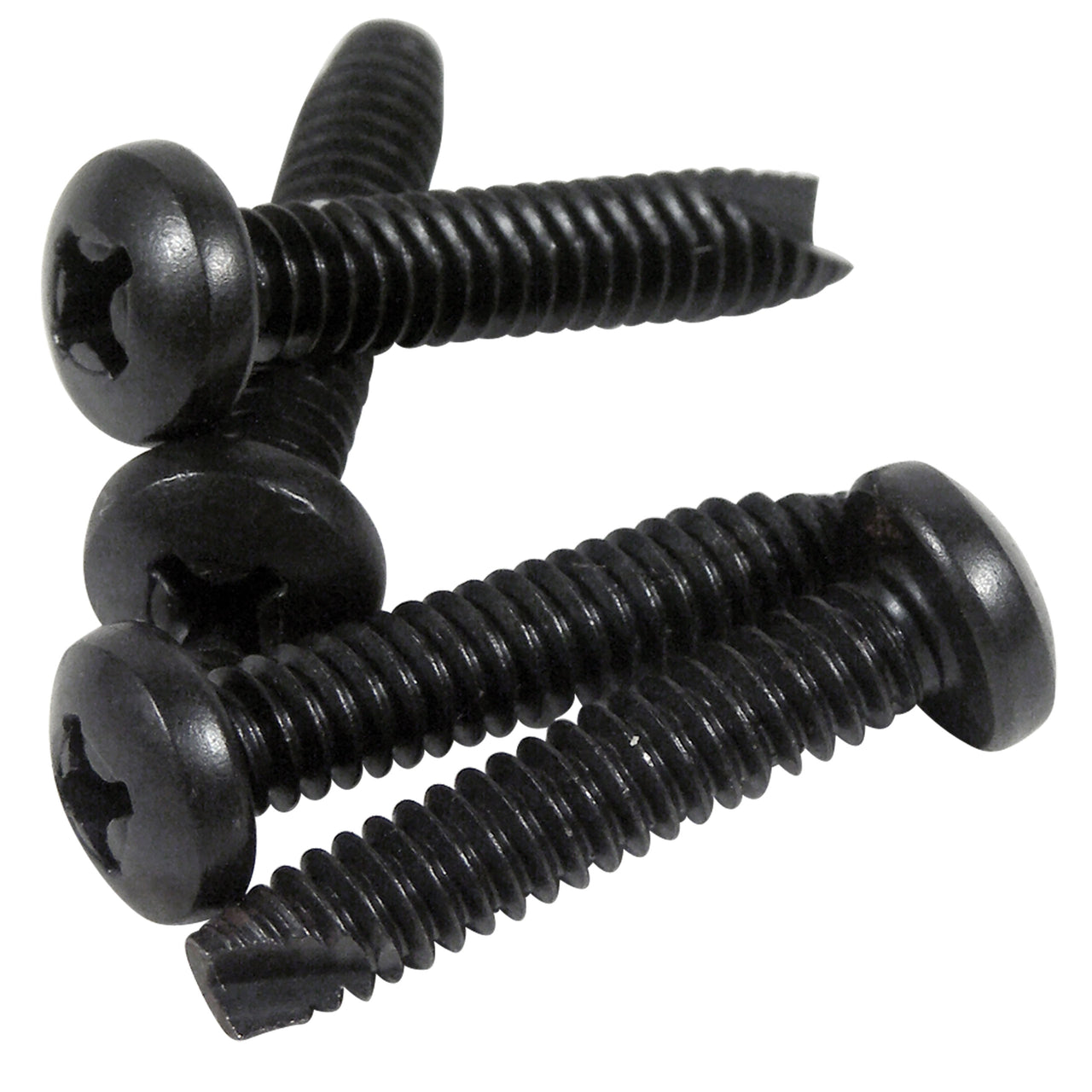 1965-1977 Corvette Interior Door Pull Handle Screw Set - 4pc - Black - CA-34678-Corvette-Store-Online