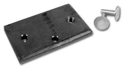 1967-1967 Corvette Seat Mounting Nut Plate Rear-34759-Corvette-Store-Online