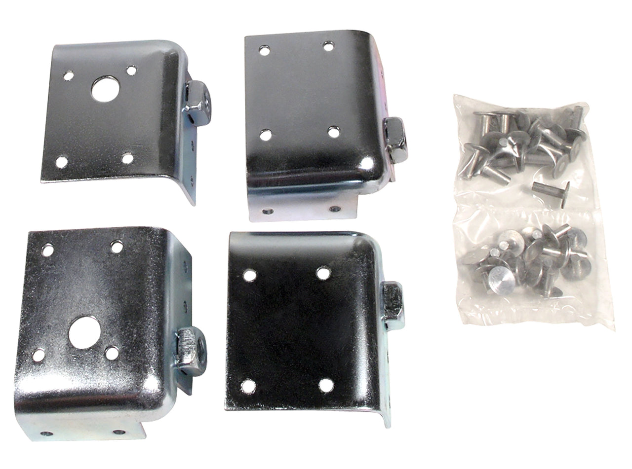 1963-1963 Corvette Seat Belt Corner Reinforcements 4 Piece Set-34776-Corvette-Store-Online