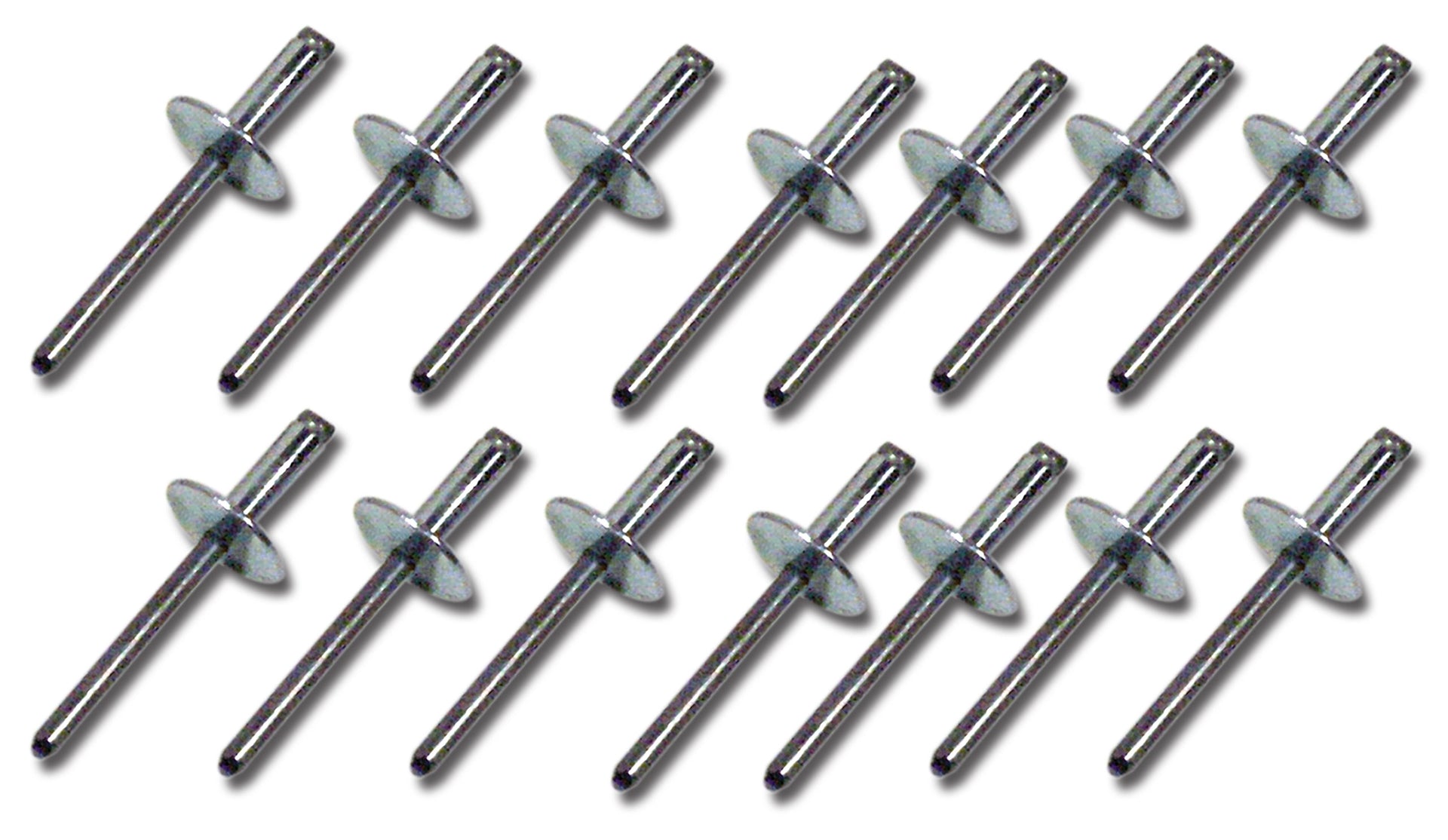 1963-1967 Corvette Carpet Support Clip Rivet Set. 14 Piece - CA-34780-Corvette-Store-Online