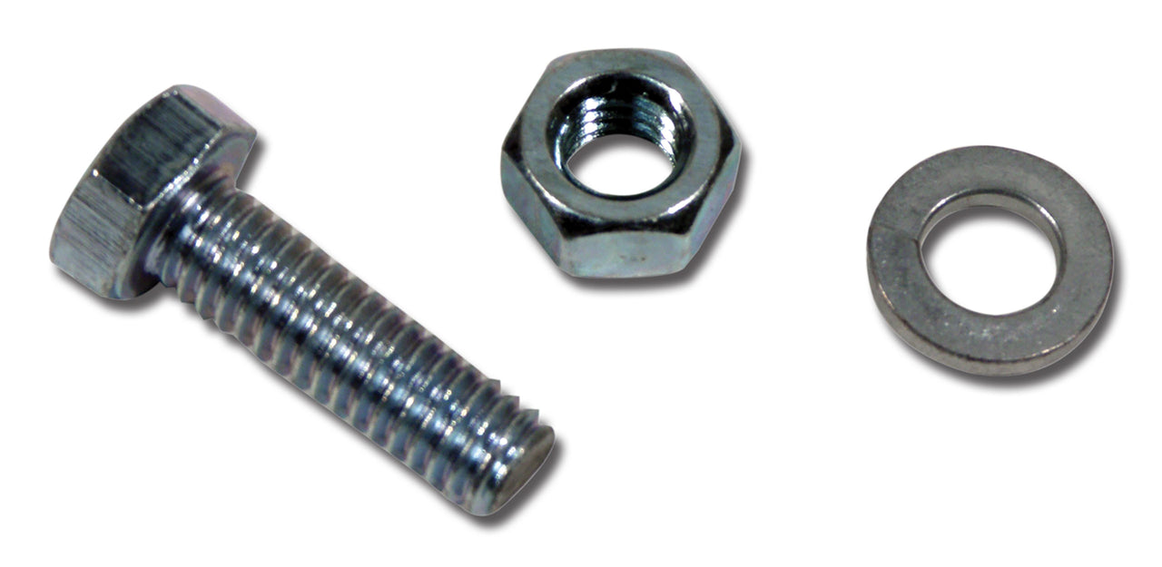 1964-1966 Corvette Cable Clamp Nut, Bolt & Lockwasher. On Frame - CA-34868-Corvette-Store-Online