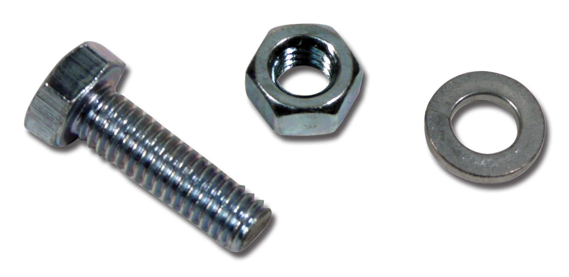 1964-1966 Corvette Cable Clamp Nut, Bolt & Lockwasher. On Frame - CA-34868-Corvette-Store-Online