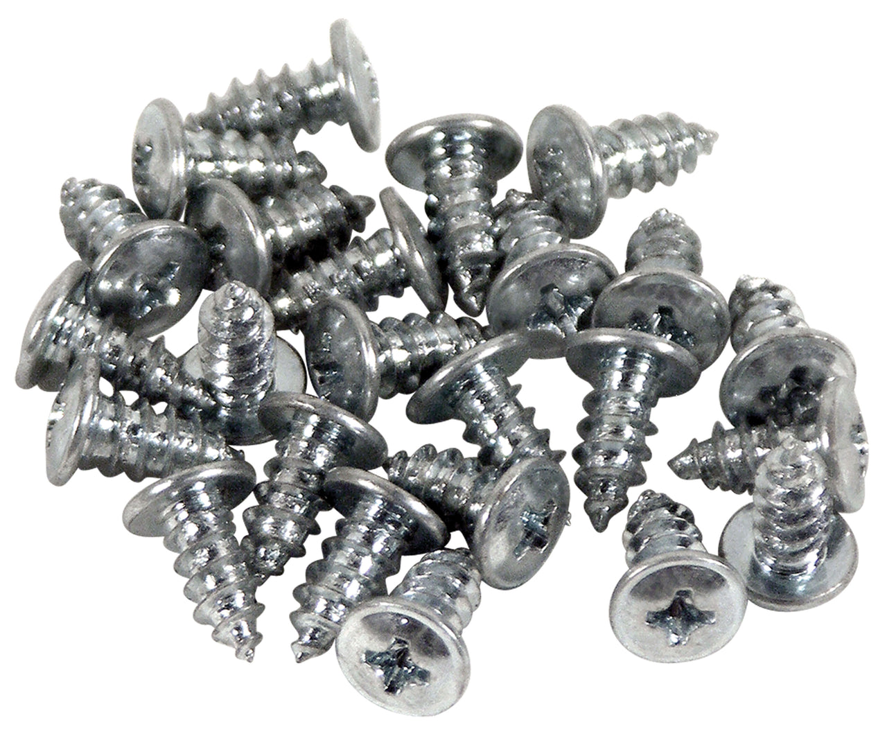 1964-1967 Corvette Rear Window Molding Clip Screws. Coupe 24 Piece - CA-34986-Corvette-Store-Online