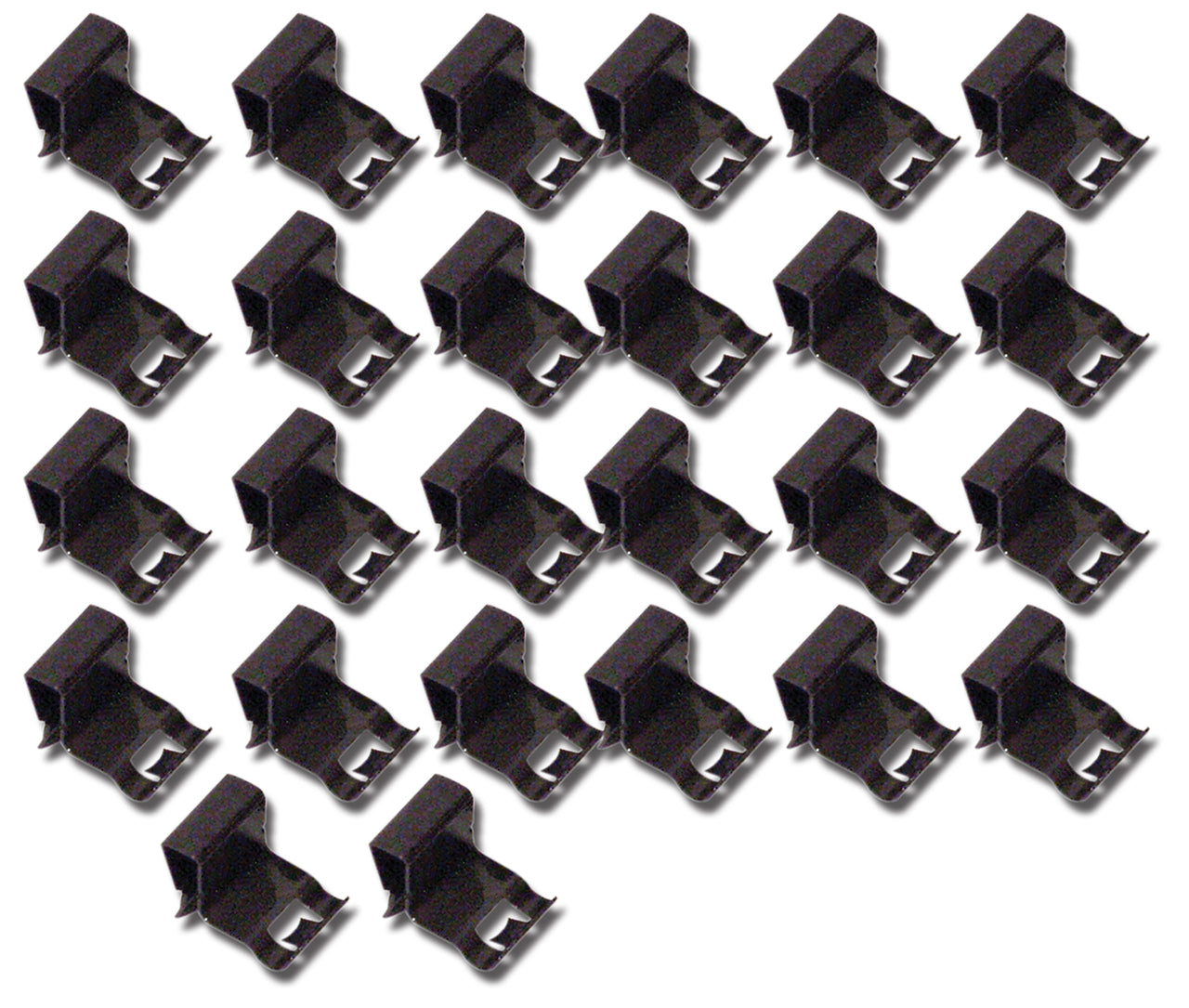 1963-1963 Corvette Rear Window Molding Clips Coupe 26 Piece Set-34988-Corvette-Store-Online