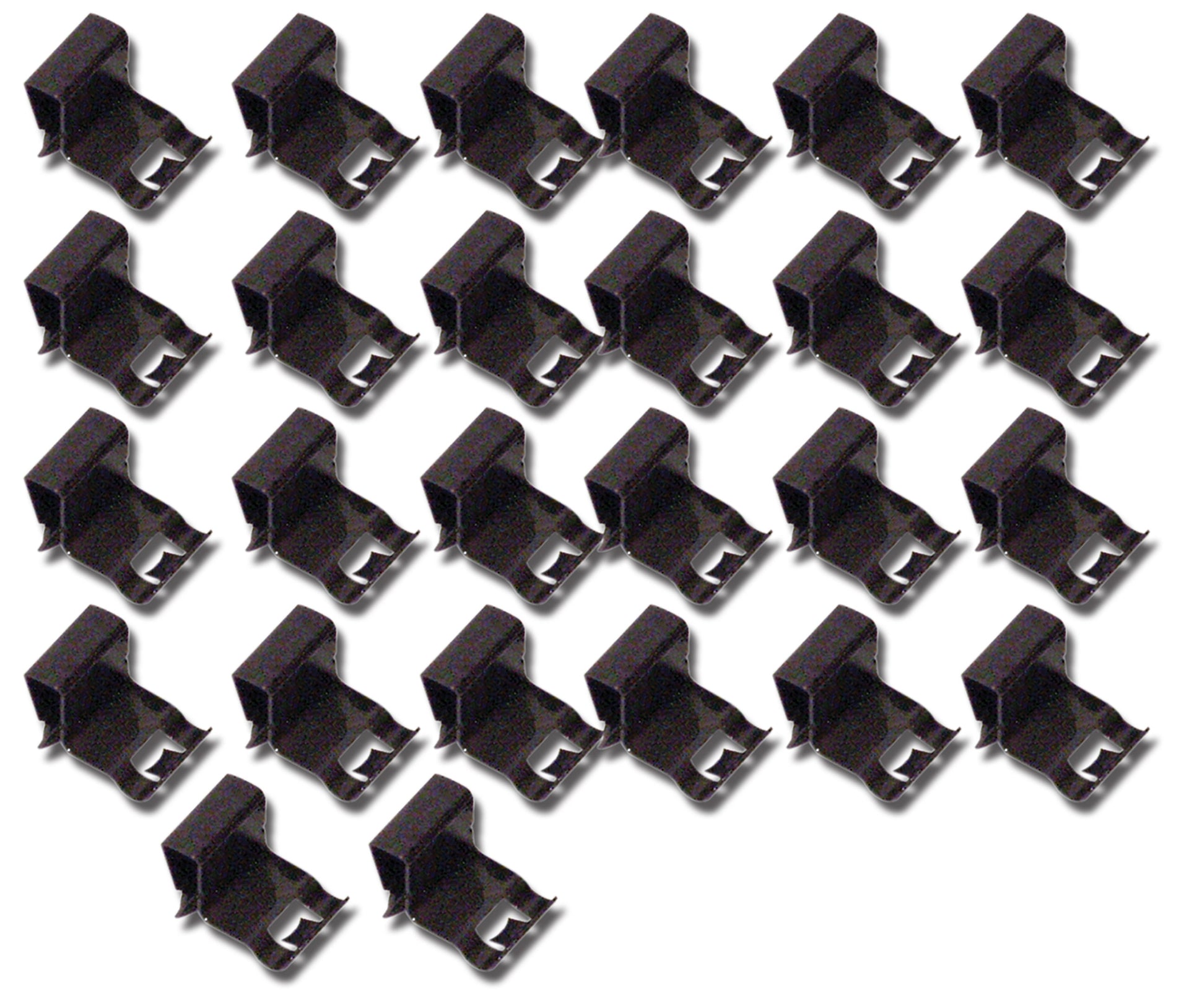 1963-1963 Corvette Rear Window Molding Clips Coupe 26 Piece Set-34988-Corvette-Store-Online