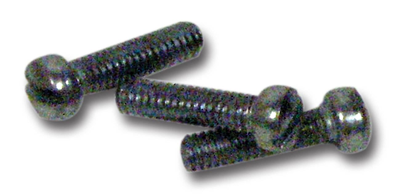 1955-1965 Corvette Choke Cover Screws. WCFB & AFB 3 Piece Set - CA-35001-Corvette-Store-Online