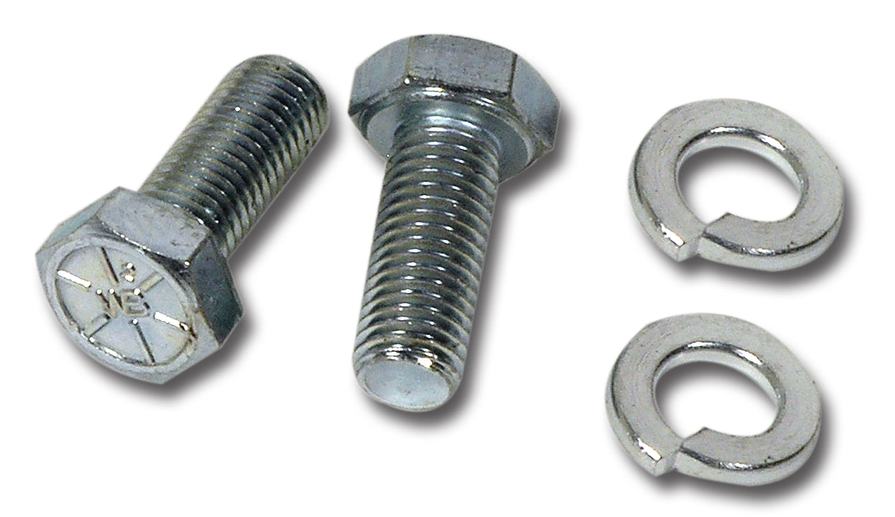 1964-1976 Corvette Air Conditioning Compressor Mount Bolts & Washers. 327 4 Piece - CA-35022-Corvette-Store-Online