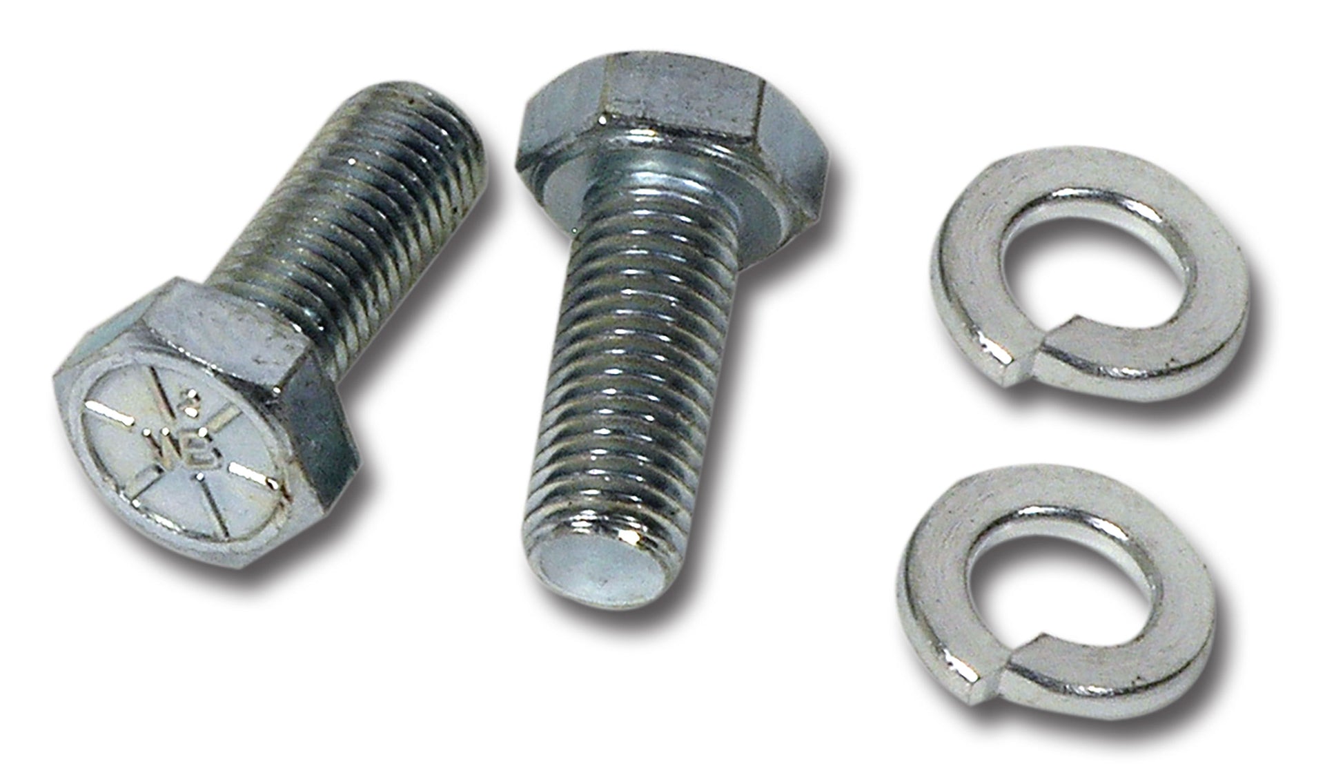 1964-1976 Corvette Air Conditioning Compressor Mount Bolts & Washers. 327 4 Piece - CA-35022-Corvette-Store-Online