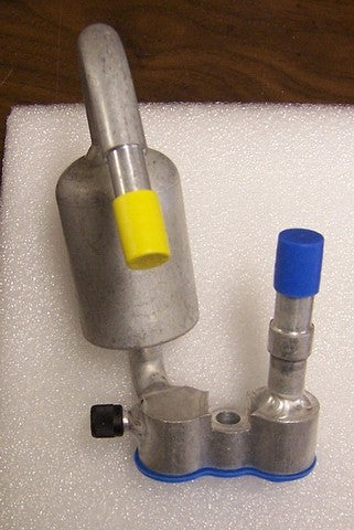 1966-1967 Corvette Air Conditioning Compressor Fitting & Muffler 1966 Late-1967-35038-Corvette-Store-Online