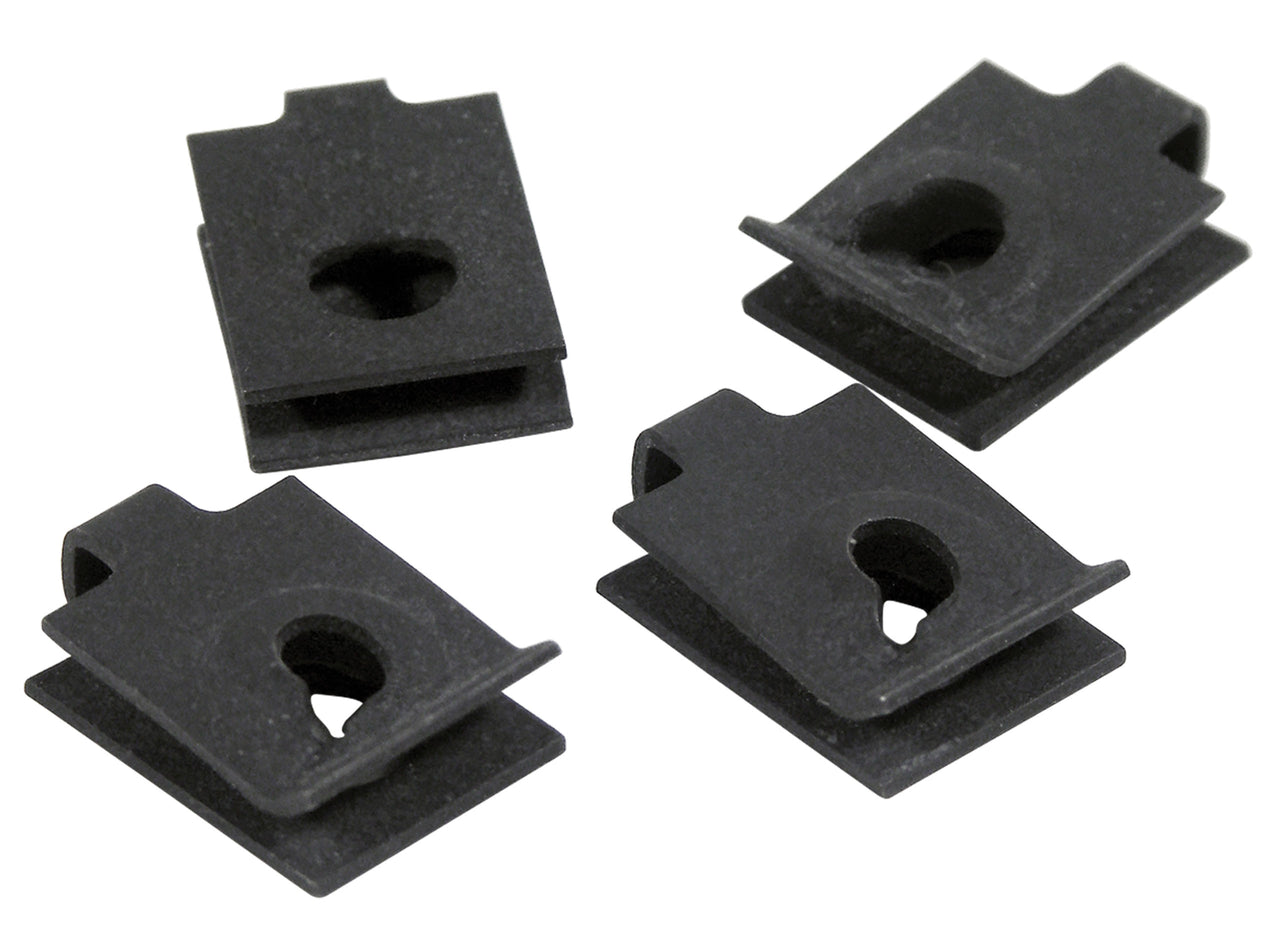 1964-1965 Corvette Power Vent Rear Cover U-Nuts. 4 Piece Set - CA-35162-Corvette-Store-Online