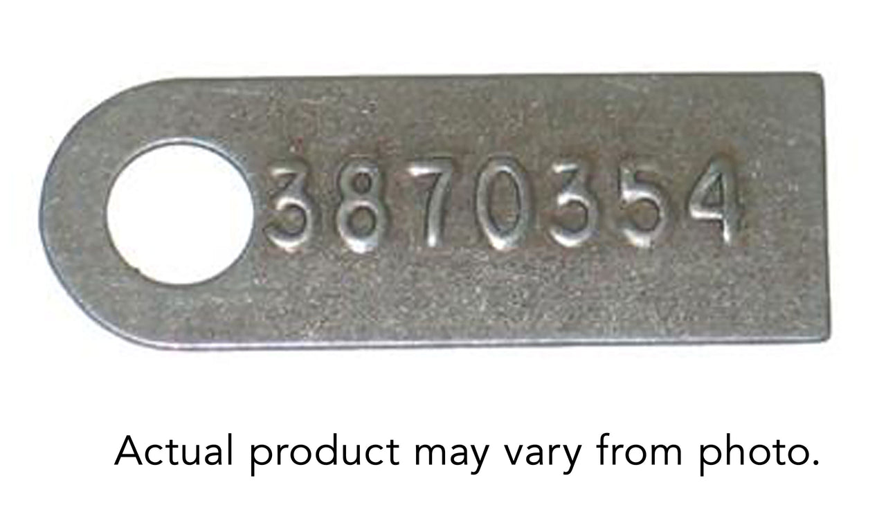 1965-1965 Corvette Transmission Tag 3857573 4 Speed M20 Close Ratio-35208-Corvette-Store-Online