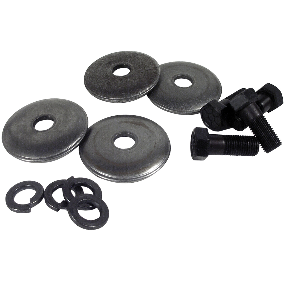 1963-1982 Corvette Lower A-Arm Bushing Retainer Bolts & Lockwashers 12 Piece Set - CA