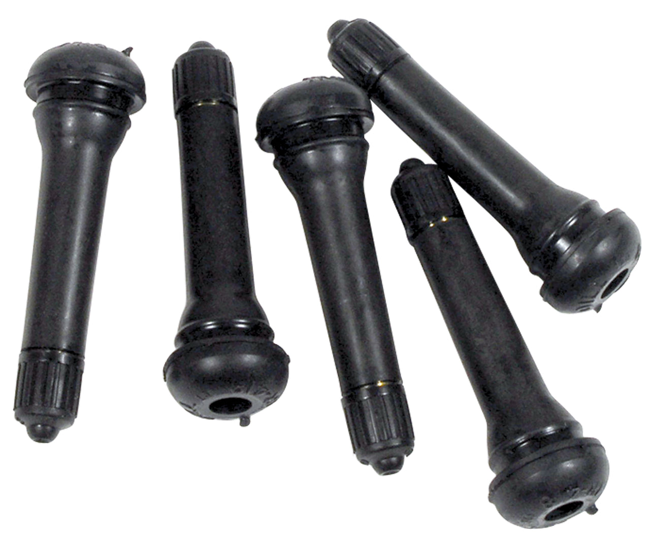 1965-1966 Corvette Tire Valves W/Caps OEM 5 Piece Set-35295-Corvette-Store-Online