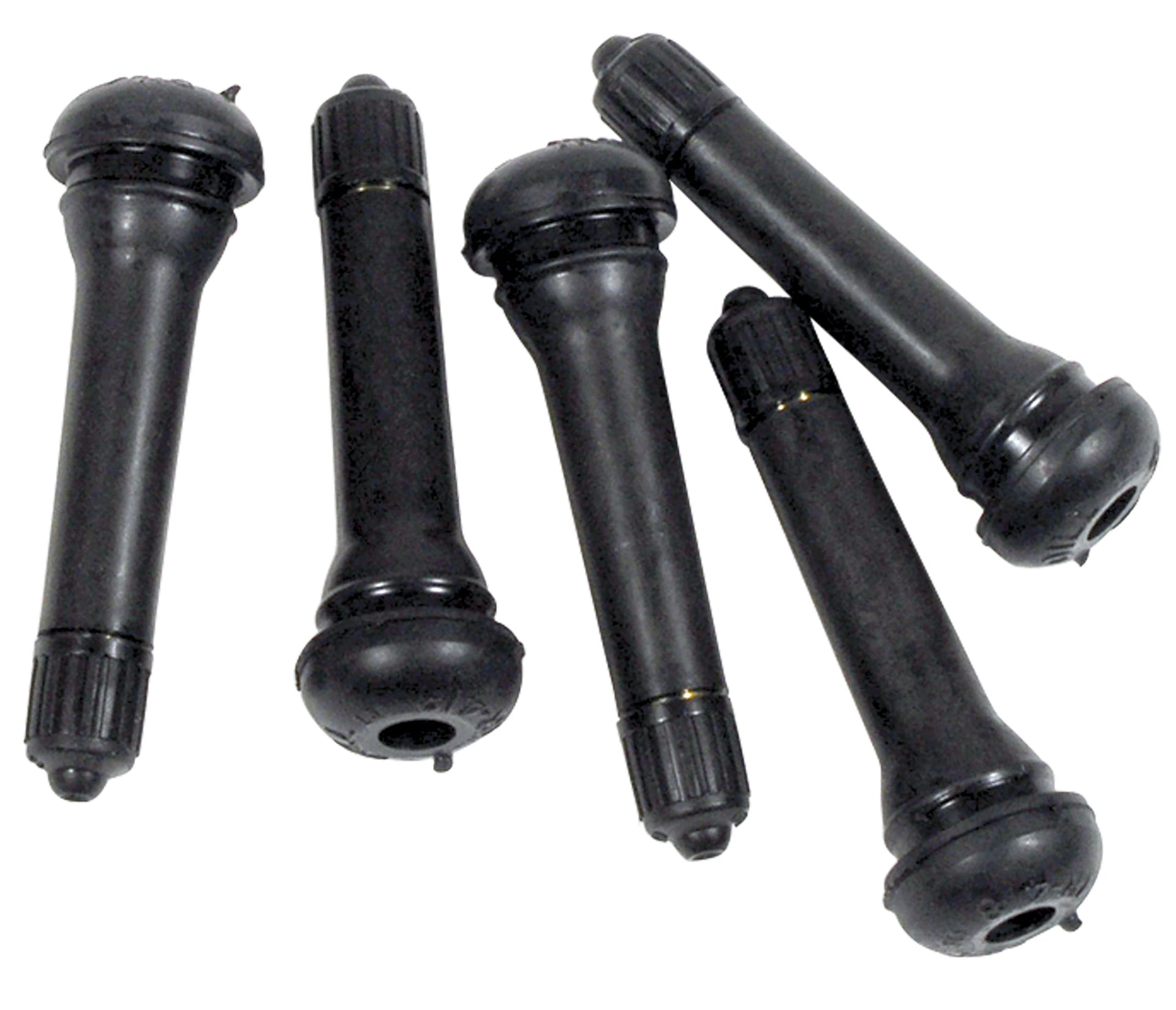 1965-1966 Corvette Tire Valves W/Caps OEM 5 Piece Set-35295-Corvette-Store-Online