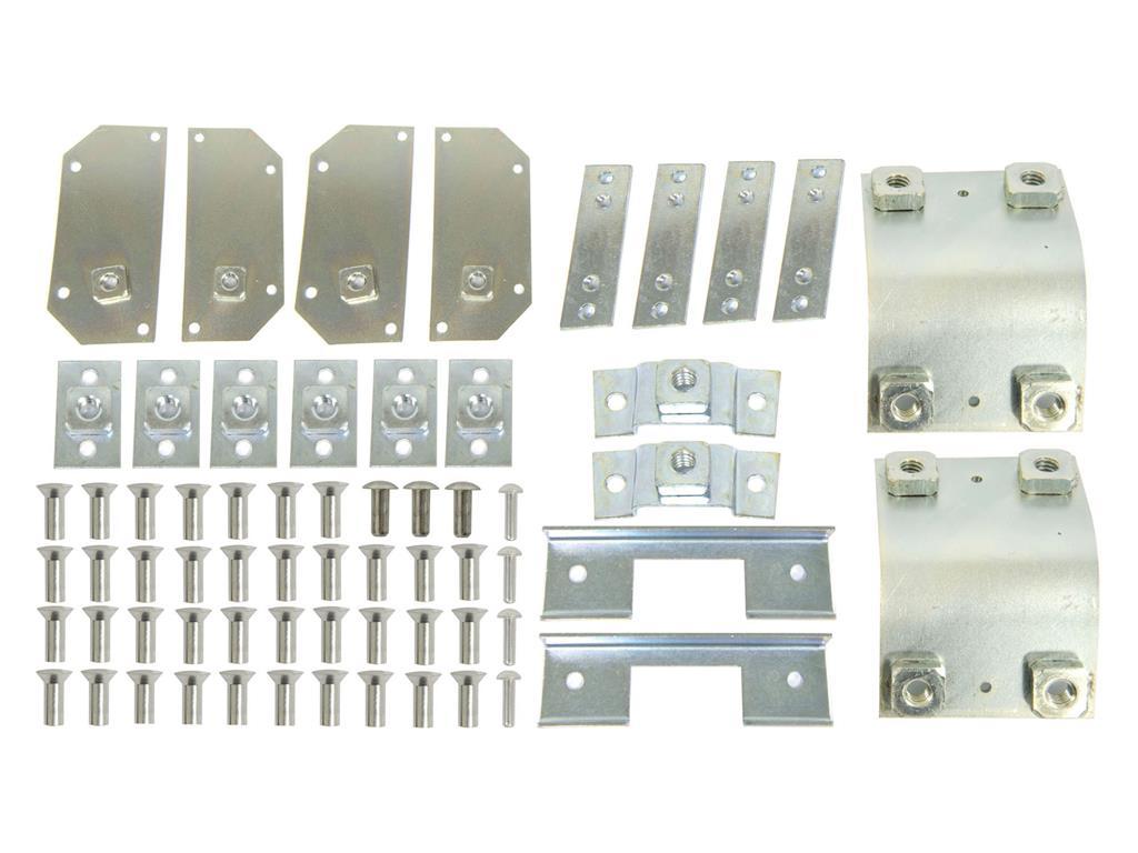 1961-1962 Corvette Underbody Retainer Plates 18 Piece Set-35517-Corvette-Store-Online