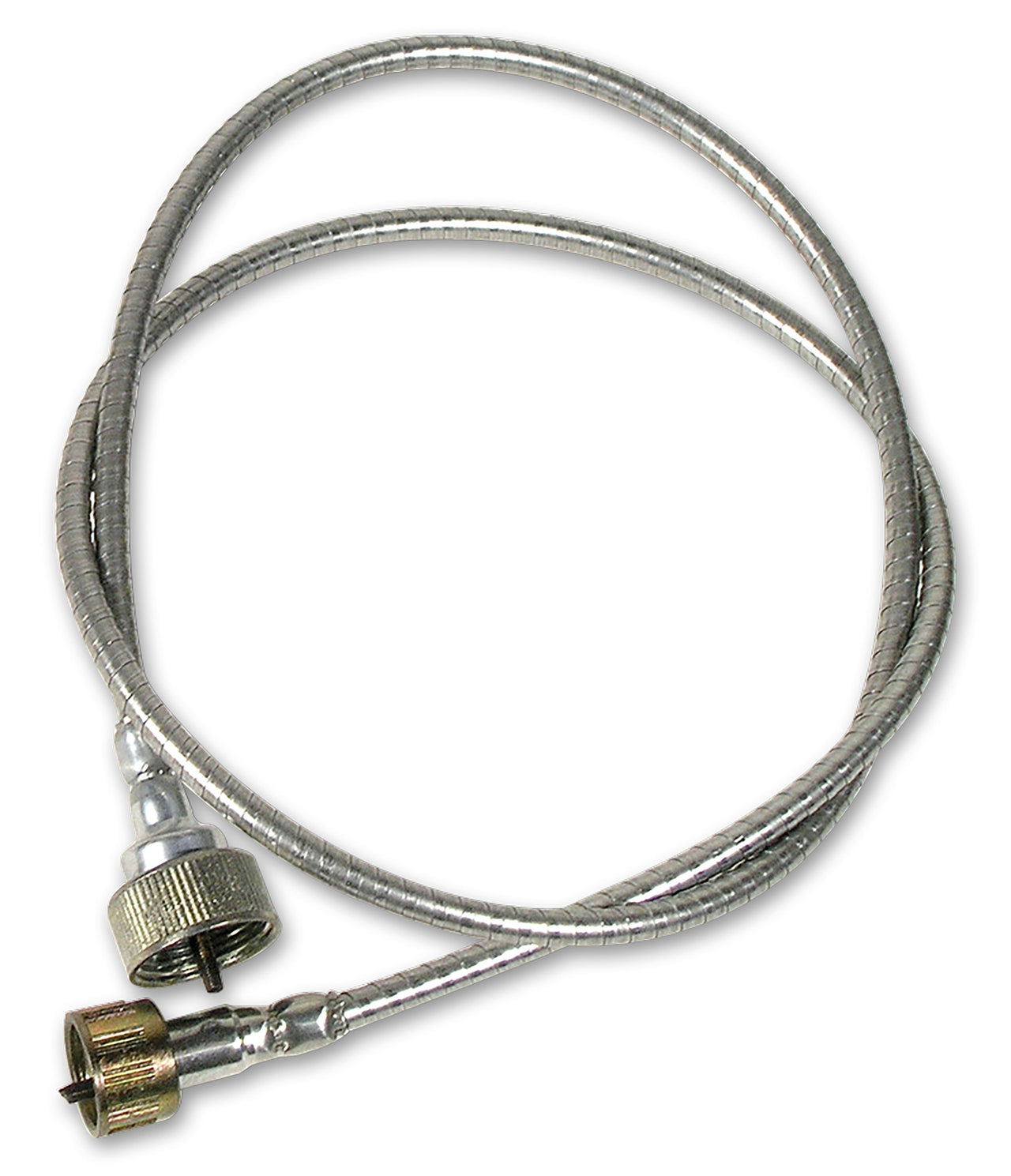 1955-1957 Corvette Tachometer Cable W/Steel Case - 55 V8-35553-Corvette-Store-Online