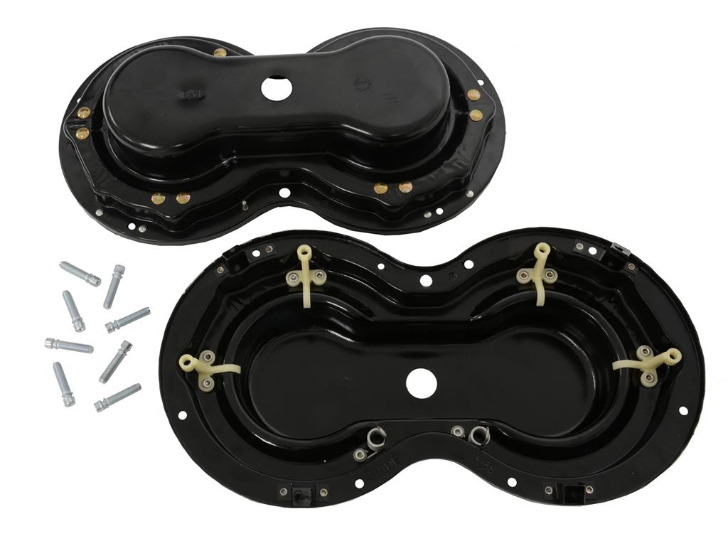 1958-1962 Corvette Headlight Buckets W/Springs & Adjuster-35633-Corvette-Store-Online