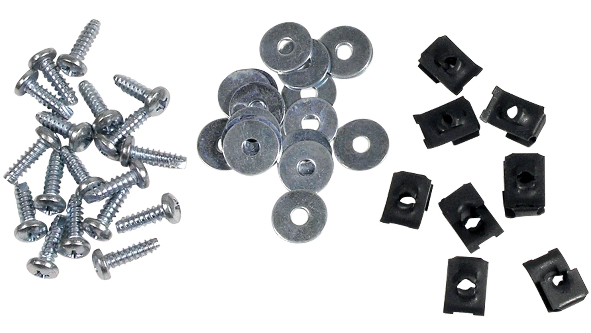 1961-1962 Corvette Gas Tank Cover Screws & Nuts 45 Piece-35696-Corvette-Store-Online