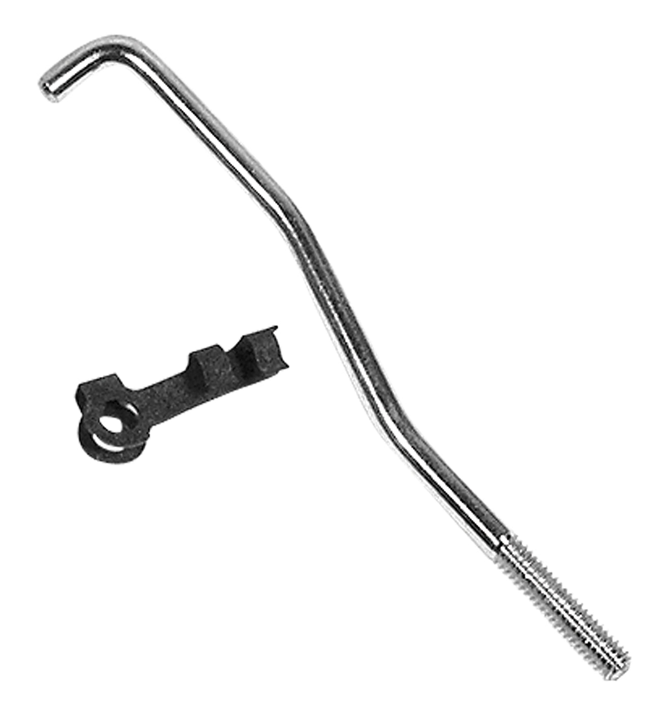 1958-1962 Corvette Decklid Open Push Button Rod W/Clip-35702-Corvette-Store-Online