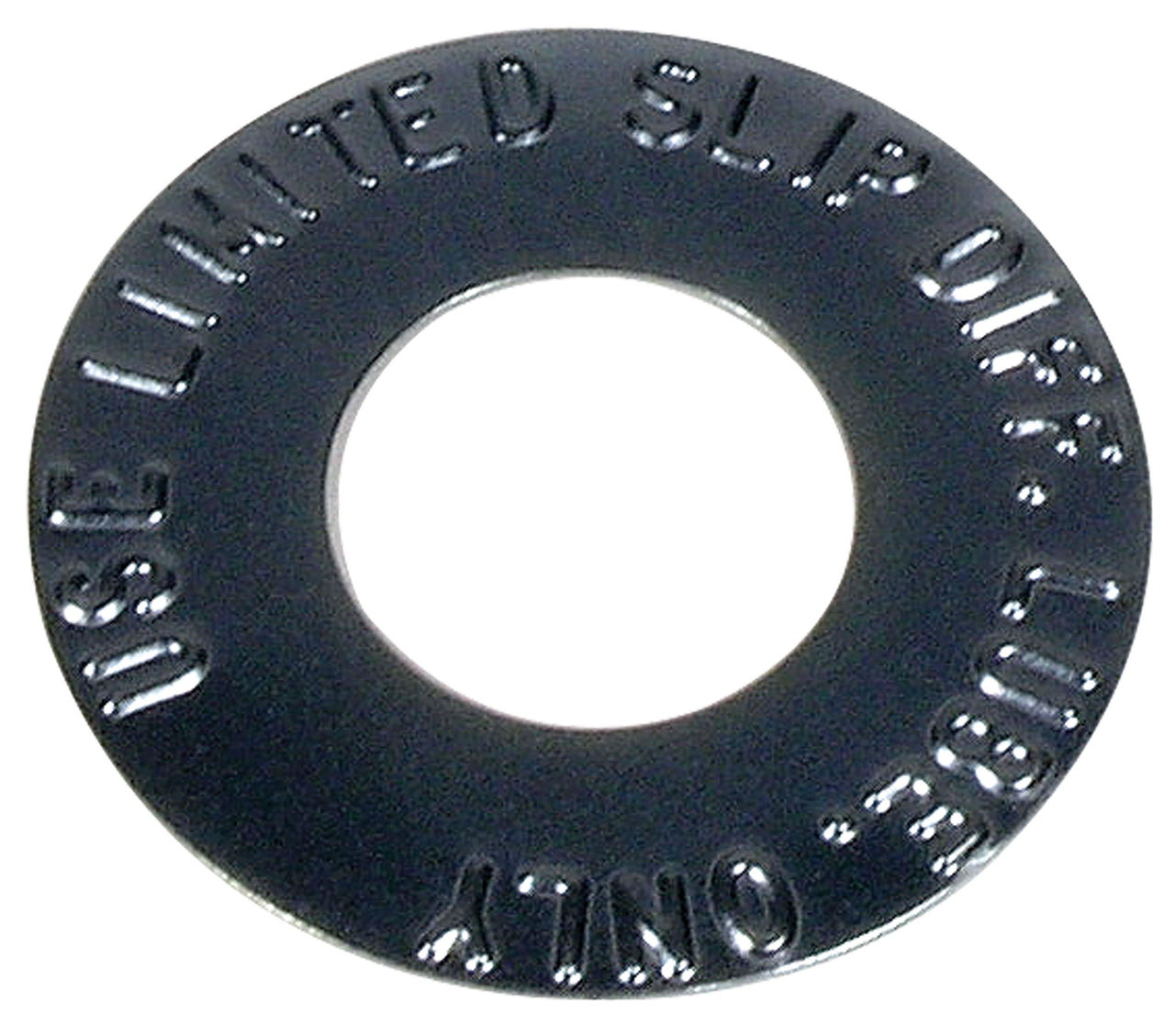 1957-1962 Corvette Rear End Tag. Limited Slip-Metal - CA-35723-Corvette-Store-Online