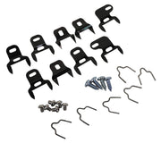 1962-1962 Corvette Door Post Weatherstrip Clip Set 22 Piece-35788-Corvette-Store-Online