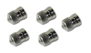 1953-1962 Corvette Valve Stem Caps. Metal- 5 Piece Set - CA-35794-Corvette-Store-Online