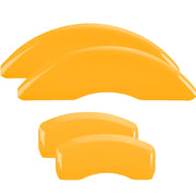 Classic No Engraving, Yellow - C8 Corvette 4-Piece MGP Brake Caliper Covers