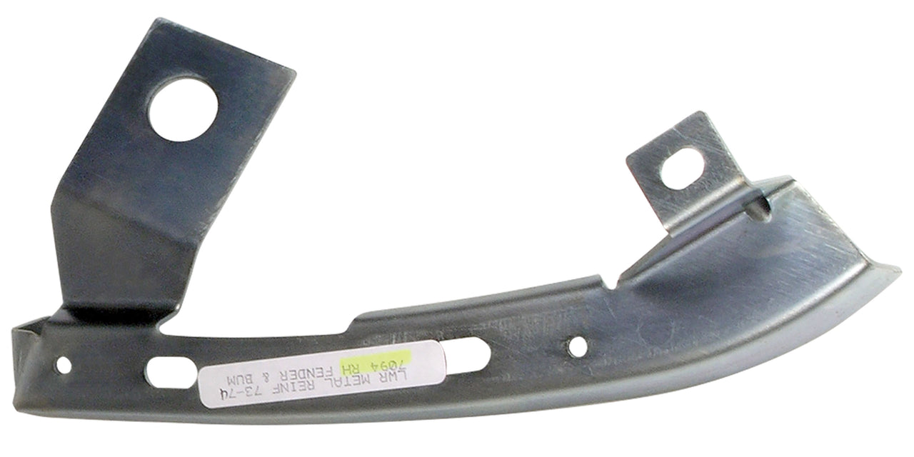 1973-1974 Corvette Front Bumper To Fender Reinforcement RH Lower-36336-Corvette-Store-Online