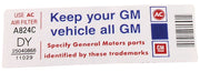 1982-1982 Corvette Decal Air Cleaner Keep Your GM Car All GM-36384-Corvette-Store-Online