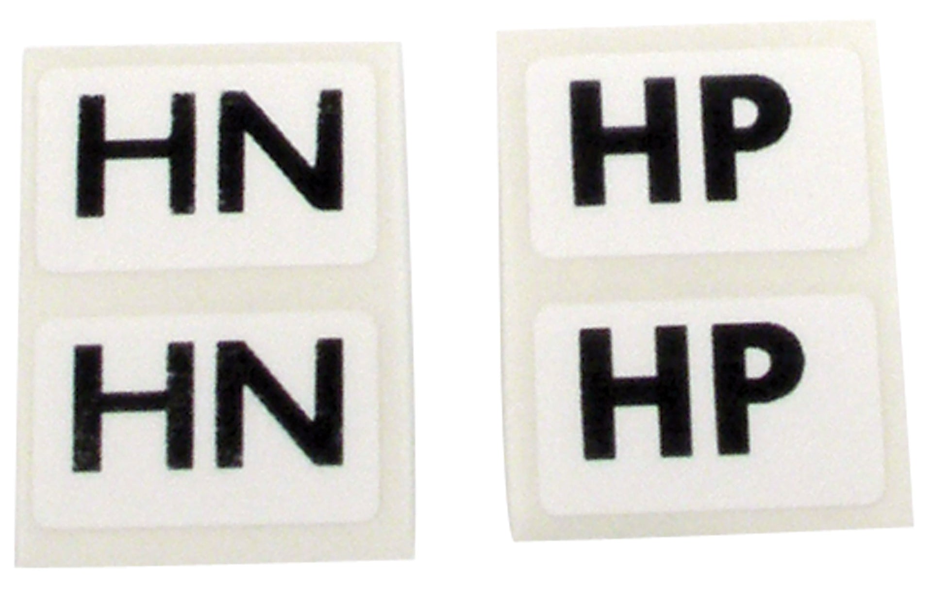 1975-1975 Corvette Labels. Shock Standard Suspension 4 Piece Set - CA-36467-Corvette-Store-Online