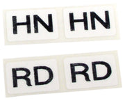 1975-1975 Corvette Labels. Shock Heavy Duty Suspension 4 Piece Set - CA-36468-Corvette-Store-Online