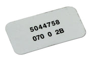 1970-1970 Corvette Label. Windshield Wiper Motor - CA-36503-Corvette-Store-Online
